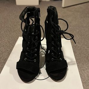 Steve Madden lace up heels